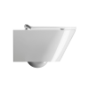 Picture of Kube x wc, ceramic, wall hung, white, glossy, 55x36 cm