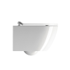 Picture of Pura wc, ceramic, wall hung, white, glossy, 50x36 cm