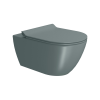 Picture of Pura wc, ceramic, wall hung, agave, matte, 55x36 cm