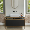 Picture of Nubes rectangular basin, ceramic, freestanding, white, glossy, 60x38 cm