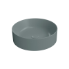 Picture of Kube x round basin, ceramic, countertop, agave, matte, 45 cm