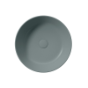 Picture of Kube x round basin, ceramic, countertop, agave, matte, 45 cm