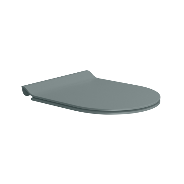 Picture of Pura seat cover, soft close, agave, matte, 45.5x36.5 cm
