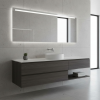 Picture of Kube x round basin, ceramic, countertop, white, matte, 45 cm