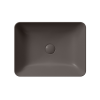 Picture of Nubes rectangular basin, ceramic, freestanding, bistro opaco, 50x38 cm