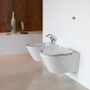 Picture of Norm wc, ceramic, wall hung, white, glossy, 55x36 cm