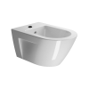 Picture of Norm bidet, ceramic, wall hung, white, glossy, 55x36 cm