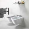 Picture of Norm bidet, ceramic, wall hung, white, glossy, 55x36 cm