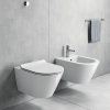 Picture of Kube x wc, ceramic, wall hung, white, glossy, 50x36 cm