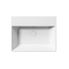 Picture of Kube x rectangular basin, ceramic, countertop/wall hung, white, glossy, 60x47 cm