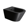 Picture of Kube x bidet, ceramic, wall hung, anthracite, matte, 55x36 cm