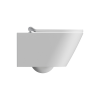 Picture of Kube x wc, ceramic, wall hung, white, matte, 55x36 cm