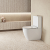 Picture of Pura wc set, ceramic, back to wall/floorstanding, white, glossy, 63x36 cm
