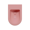 Picture of Pura bidet, ceramic, wall hung, light pink, matte, 55x36 cm