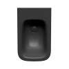 Picture of Nubes bidet, ceramic, wall hung, anthracite, matte, 55x35 cm