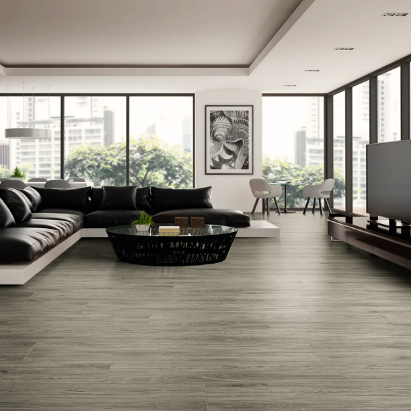 Picture of Floor tile larvic, wood effect, matt, 23.3x120