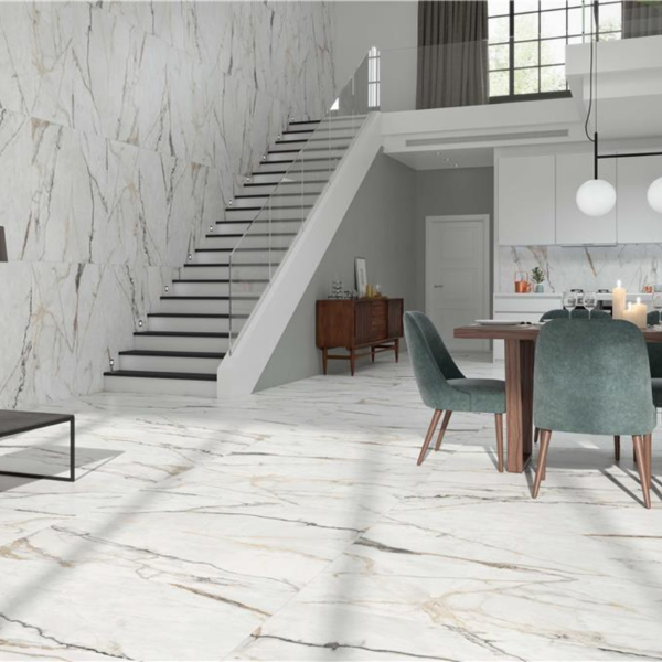 Picture of Floor tile carbis, marble effect, matt, 60x60