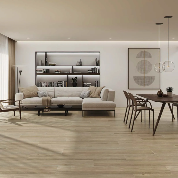 Picture of Floor tile havsta, wood effect, matt, 23x120