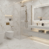 Picture of Floor tile allmarble, marble effect, glossy, 10mm 60x120