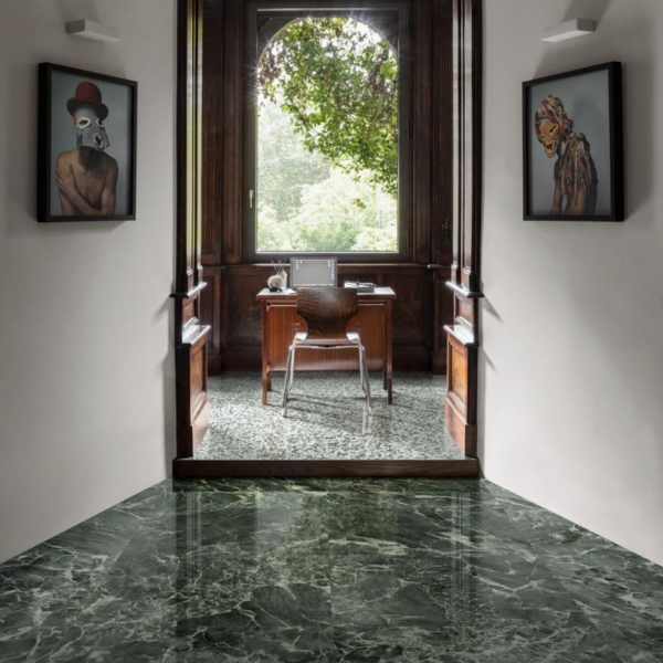 Picture of Floor tile allmarble, marble effect, glossy, 10mm 60x120