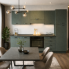 Picture of Kitchen, ronny, dx, selene verde malga,+anthracite, 255x216cm