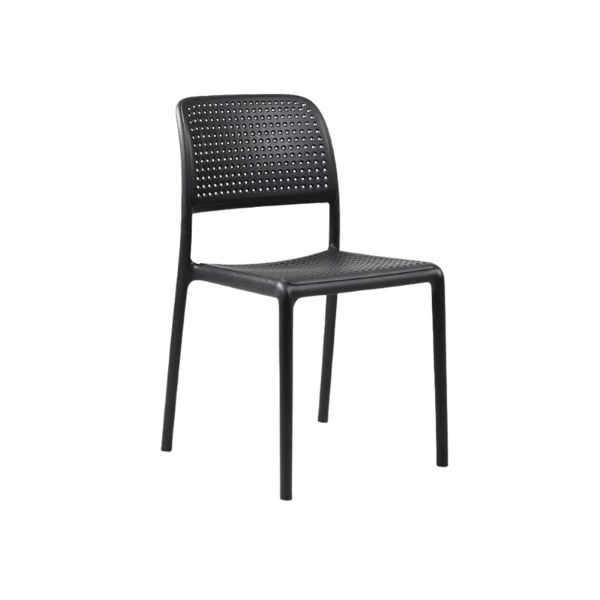 Picture of Chair, bora bistrot, polypropylene,  anthracite,  49x54 cm