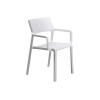 Picture of Chair, trill, polypropylene, white, 58.5x53.5 cm