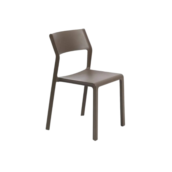 Picture of Chair, trill bistrot,polypropylene, tabacco,  50x51,5 cm