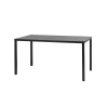 Picture of Table, cube, polypropylene, anthracite coated, 140x80 cm