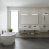 Picture of Floor tile soft, concrete effect, matt, 9.5mm 31.6x60