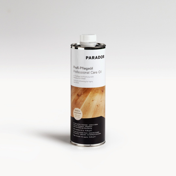Picture of Professional care oil colourless for real wood flooring, saicos ecoline