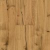 Picture of Engineered wood flooring, handscraped brushed trendtime 8, oak medium brown, 2200x185x13mm