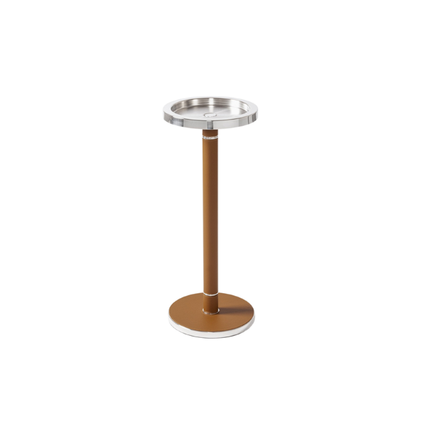 Picture of Tableware for bottles, giobagnara, covered with pelle frau  leather, sc66