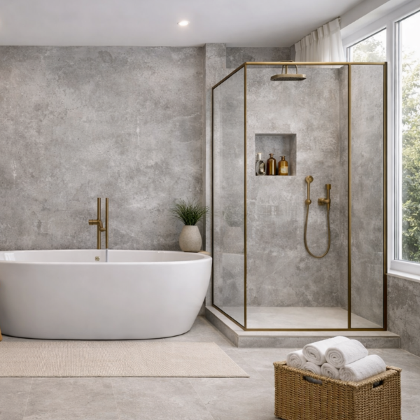 Picture of Floor tile la roche, stone effect, matt, 120x280