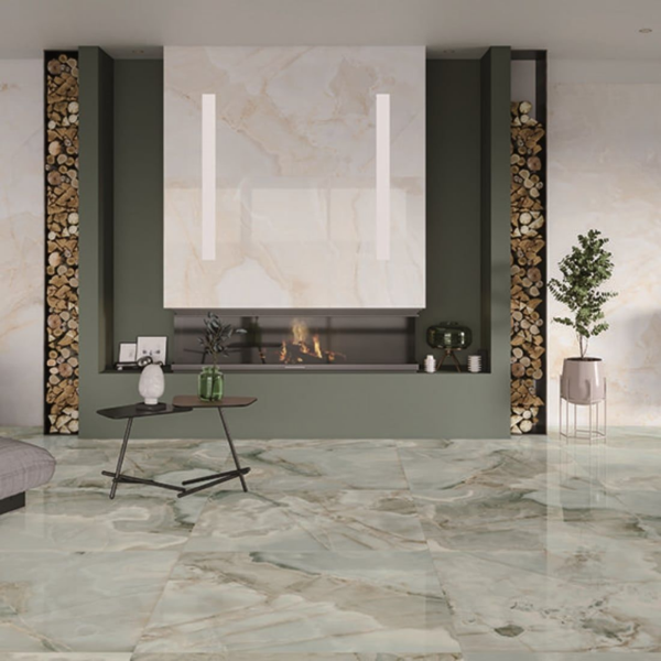 Picture of Floor tile reves de rex, marble effect, matt, 6mm 120x280