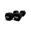 Picture of Hex neoprene dumbbell, metal,  9kg x2