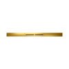 Picture of Tece drain profile, stainles steel, gold polished, 800mm