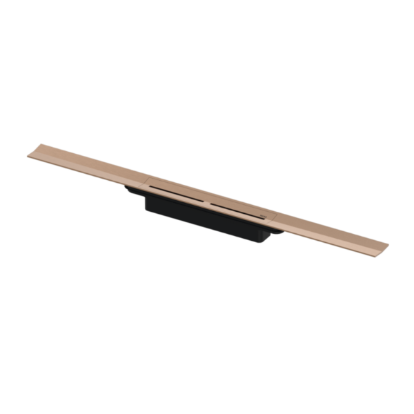 Picture of Tece drain profile, stainles steel, brushed red gold, 800mm