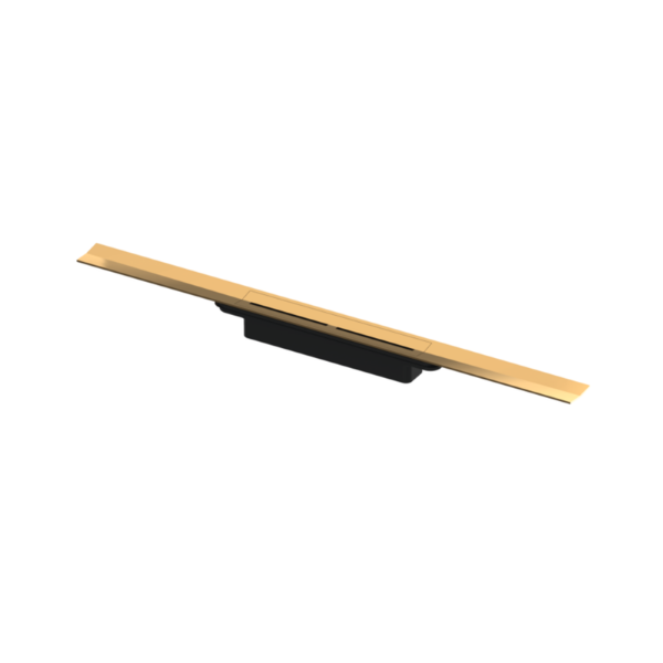 Picture of Tece drain profile, stainles steel, gold optic polished, 800mm