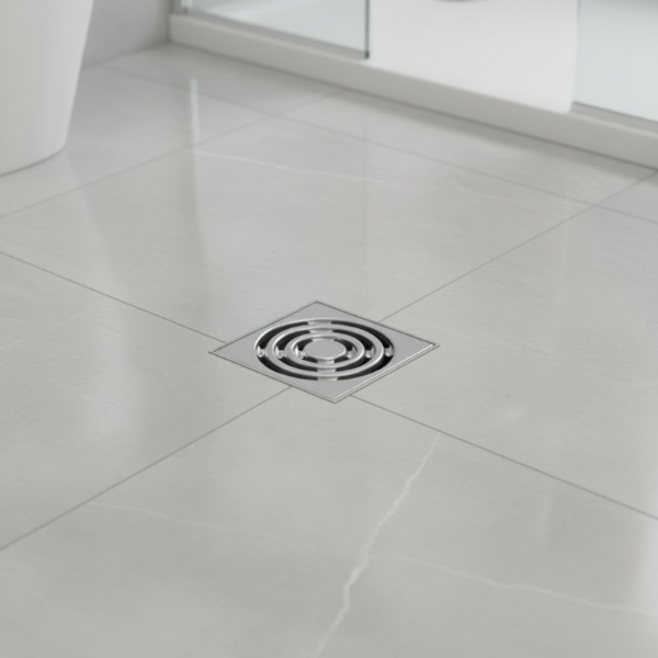 Picture of Tece drainpoint s, plastic frame, 100x100mm