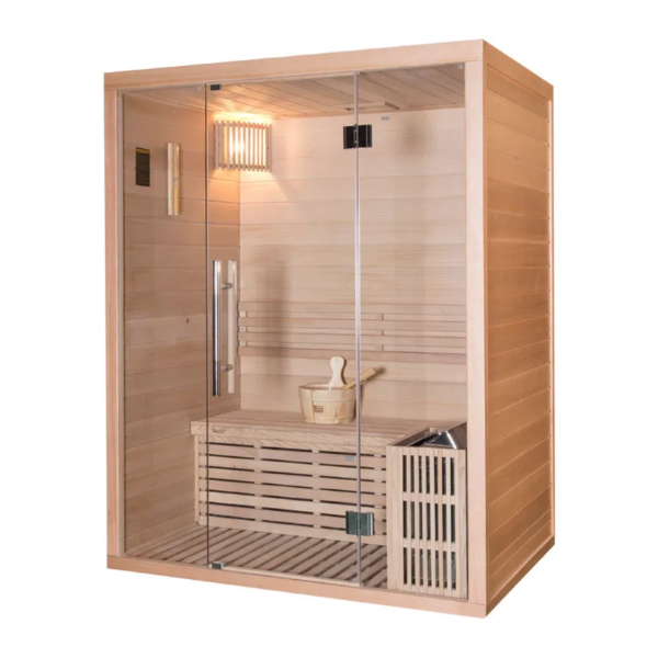 Picture of Igneus finnish sauna, hemlock wood, 150x150x190cm