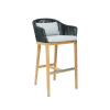 Picture of Stool, delos, teak natural, pebble mix, 52.3x64.5x105.9cm