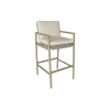 Picture of Stool, oslo, teak grey, sand, 57.8x57.8x112.3cm