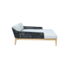 Picture of Daybed, delos, teak natural, pebble mix, 3 cushions cloud (s&b), 162.6x174x69.4cm