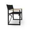 Picture of Chair with armrest, alor, aluminium, anthracite, 58.5x59.8x84.15cm