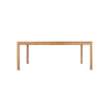 Picture of Dining table, mateo, teak natural, 100x200x76.2cm