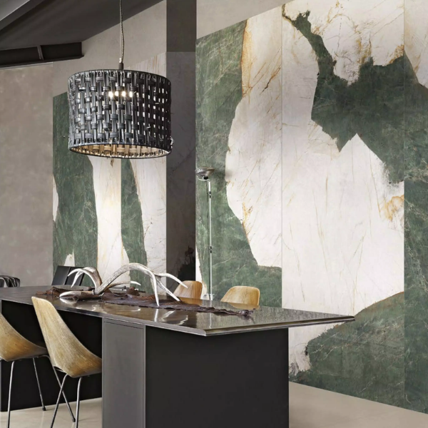 Picture of Floor tile heritage, marble effect, matt, 6mm 120x280