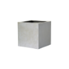 Picture of Vase, cube, concrete surface, white, 60x60x60cm