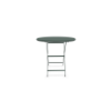 Picture of Table, arc en ciel, steel, dark green ,   80 x  80 x 74 cm