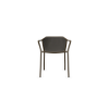Picture of Chair with armrest, darwin,  dark brown ,  53 x 54 x 77 cm
